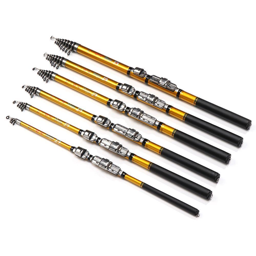 Новый углеродный материал, вращающаяся телескопическая удочка, жесткий хвост/мягкий хвост, ручка, приманка для шеста, метательная удочка для путешествий, сверхлегкая приманка, мини-удочка для форели