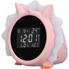 Kids Dinosaur Alarm Clock ,Sleep Trainer, Multifunctional Electronic LED Alarm Clock On Bed for Kids, Girls, Kids, Alarm Clock, Night Light