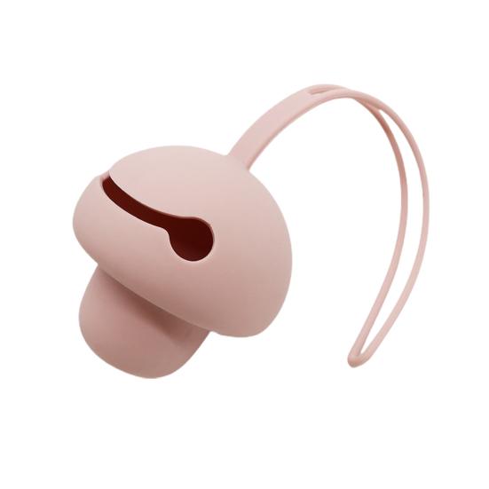 Детская соска, ручка, дизайн, пищевой материал, портативная детская соска, коробка в форме гриба для повседневной жизни