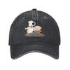 Avintage Families Cartoon Baseball Caps Unisex Distressed Washed Sun Cap Outdoor All Seasons Travel Adjustable Hats Cap