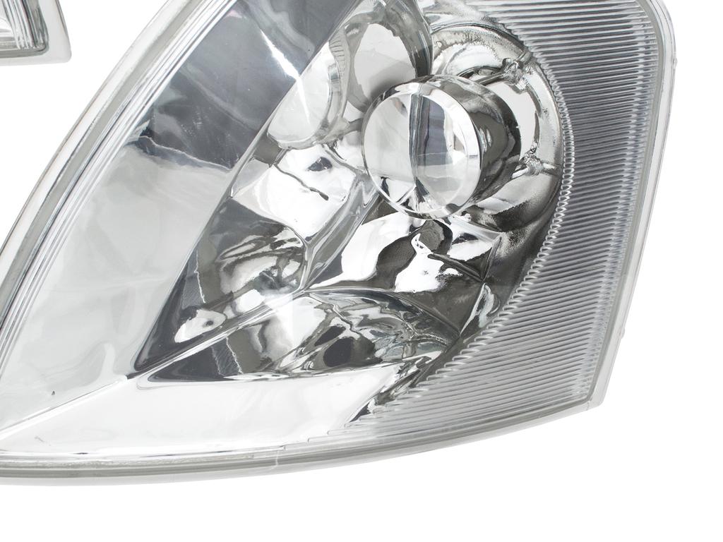 VW Passat B5 96-00 Clear Xenon Turn Signals Smooth Left & Right Pair Set