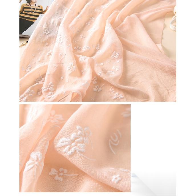 Spring/Fall Women Scarf Embroider Fashion Long Scarves Cotton Winter