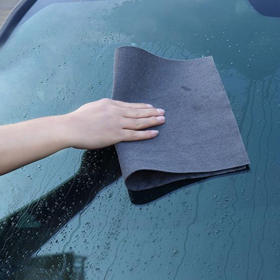 Салфетка из микрофибры для уборки, утолщенная, безворсовая, многоразовая, салфетка из микрофибры, кухонная, для окон, стекла, автомобилей, абсорбирующая тряпка