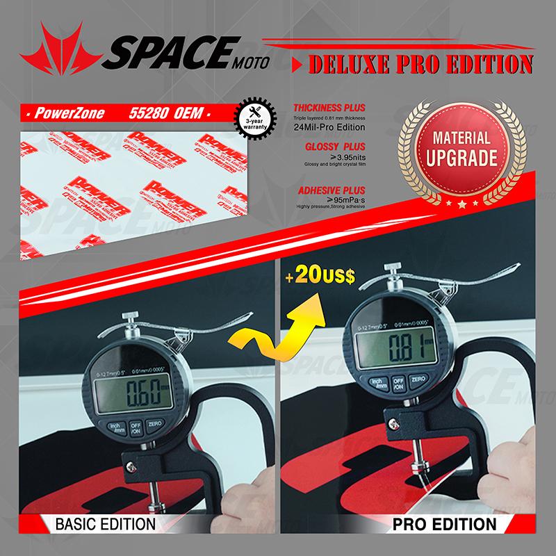 SPACE MOTO For 17-23 SHERCO SE SEF Graphics Background Decals Stickers Motorcycle