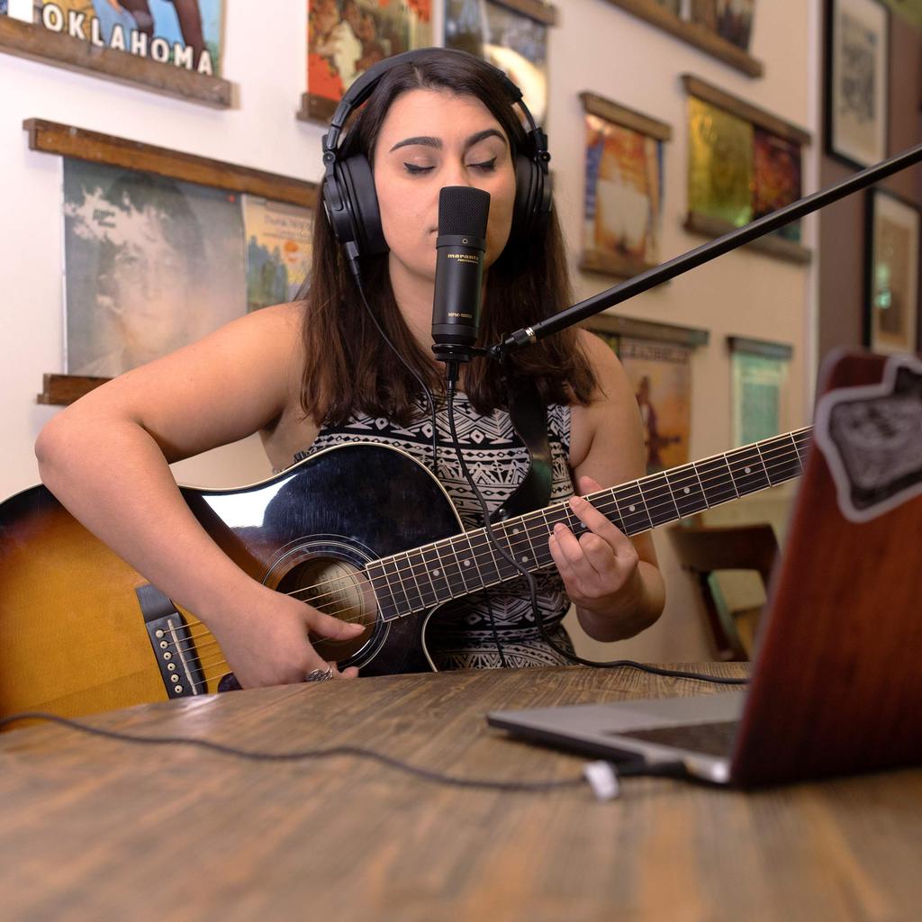 Микрофон USB Marantz Pro, Конденсаторный микрофон, Игровой, Телеработа, Запись DAW, Потоковый микрофон, Запись, Однонаправленный микрофон,