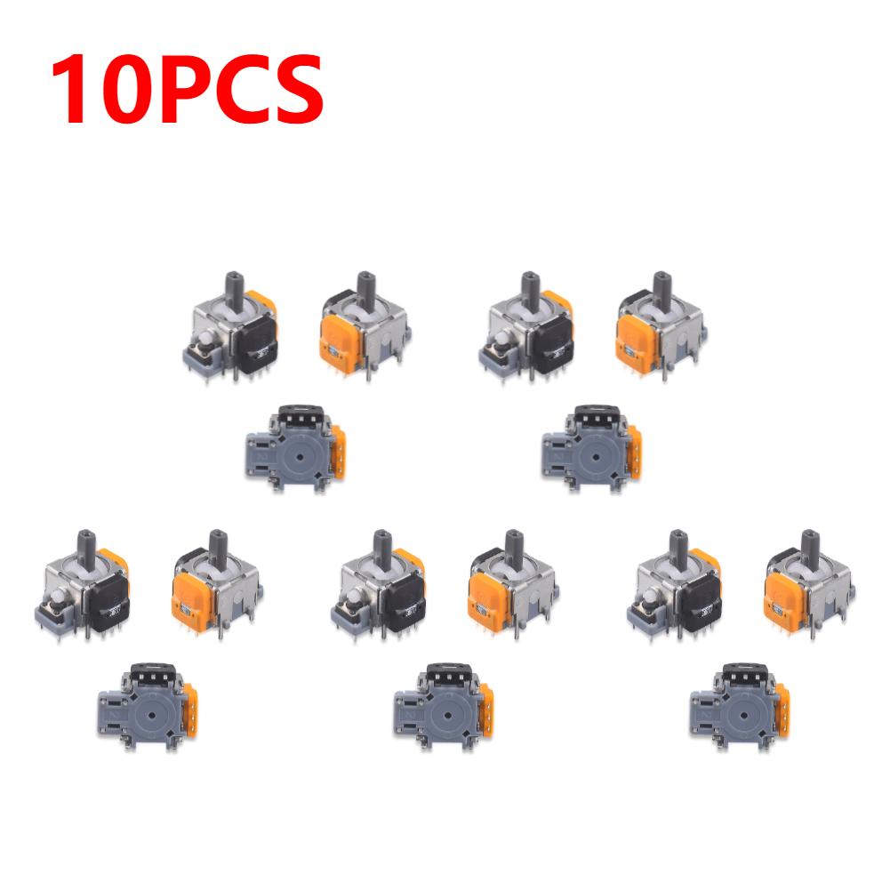 10/2 шт. сменный джойстик с эффектом Холла, 3D-аналоговый датчик, модуль джойстика для большого пальца, запасные части для контроллера PS5/PS4, аксессуар