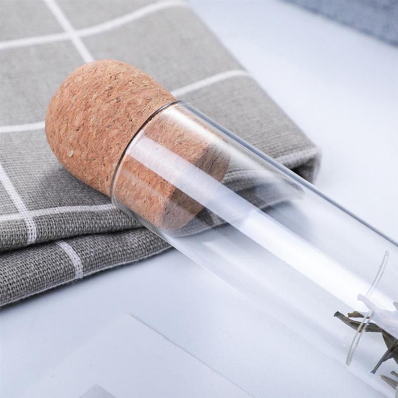 Стеклянный заварник для чая Чайный фильтр Креативная трубка Стеклянный дизайн Чайное ситечко Кухонные принадлежности