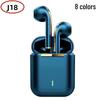 J18 Bluetooth TWS Настоящие беспроводные стереонаушники для спорта: Бинауральные внутриканальные, с шумоподавлением, длительное время работы от аккумулятора