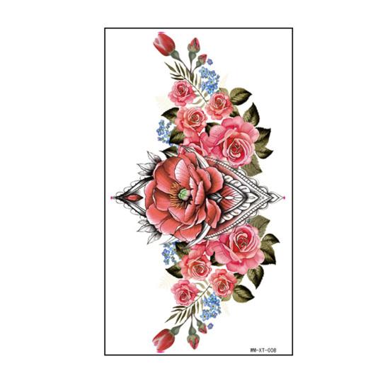 Temporary Tattoo Removable Decorative Paper Eco-friendly Fake Sticker Home Use