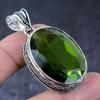 Peridot Gemstone Handmade 925 Sterling Silver Gift Jewelry Pendant 2.17" J3h43