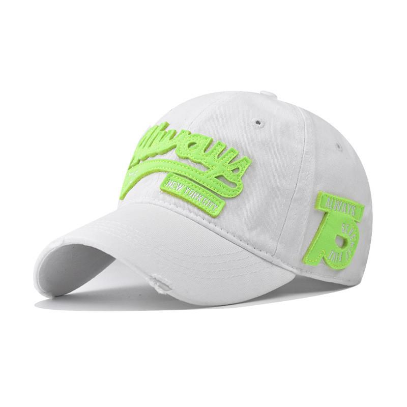 Cotton Embroidered Cap With Geometric Pattern And Breathable Fabric For Adults