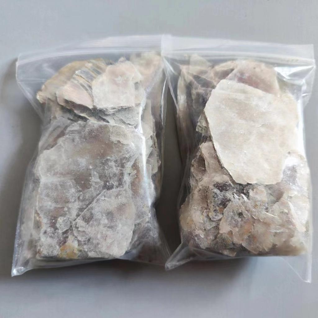 Natural Muscovite Flake Mineral Specimen Experimental Teaching Mica Sheet Specimens Glass Luster Collection Decorative Mine
