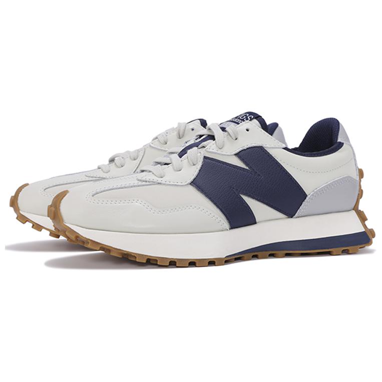 New Balance Nb 327 Comfortable Versatile Low-Top Lifestyle Casual Shoes Unisex Sneaker White Blue Gray U327FC