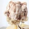 Теплая защитная шапка для ушей для кошки, трехцветной кошки, пушистой полосатой кошки Лолиты, милой зимней шапки для девочки