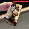 2DFlat Samsung phone case Happy Donkey Leaning on Wooden Rail Applicable to Galaxy S22 S23 S24 S25ULTRA S26 A12 A13 A14 A15 A16  A34 A35 A54 A55