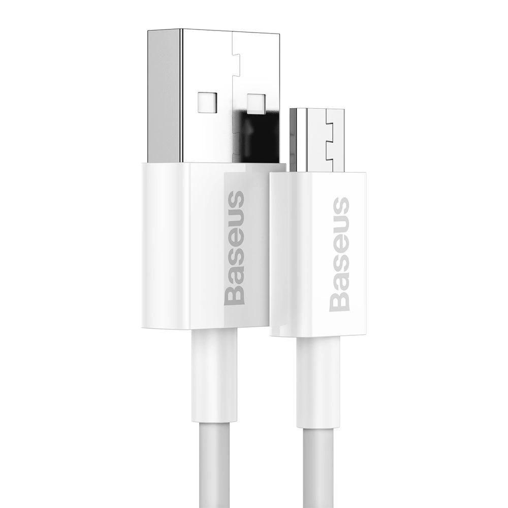 Baseus Superior Cable Usb - Micro Usb Cable For Fast Charging 2A 1M White (Camys-02)