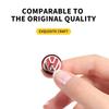 efg1 YSTZ-JSB-VW 14mm Car Key Badge Emblem Replacement Car Key Stickers For VW Volkswagen GOLF 5 Tiguan Polo Golf 6 Golf 7 Jetta