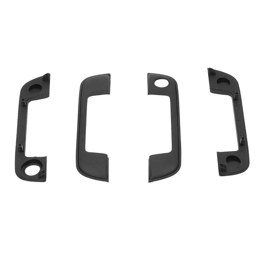 Наружная дверная ручка автомобиля 51218122442 Черная дверная ручка рамка отделка набор накладок для E36 E34 E32