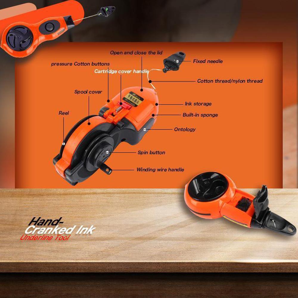 Автоматическая перемотка столярных изделий, чернильница, деревообрабатывающий маркер, плотник, инструменты для рисования линий, дерево