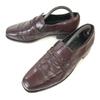 Винтажные кожаные лоферы-мокасины Goodyear FLORSHEIM 90-х годов 9.5D 27 Коричневые туфли для бизнеса(ИСПОЛЬЗОВАЛ)