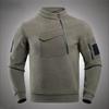 Mens Winter Tactical Fleece Military Tops Quality Thickened Warm Windproof Outdoor Hiking Causal Sweatshirts Male