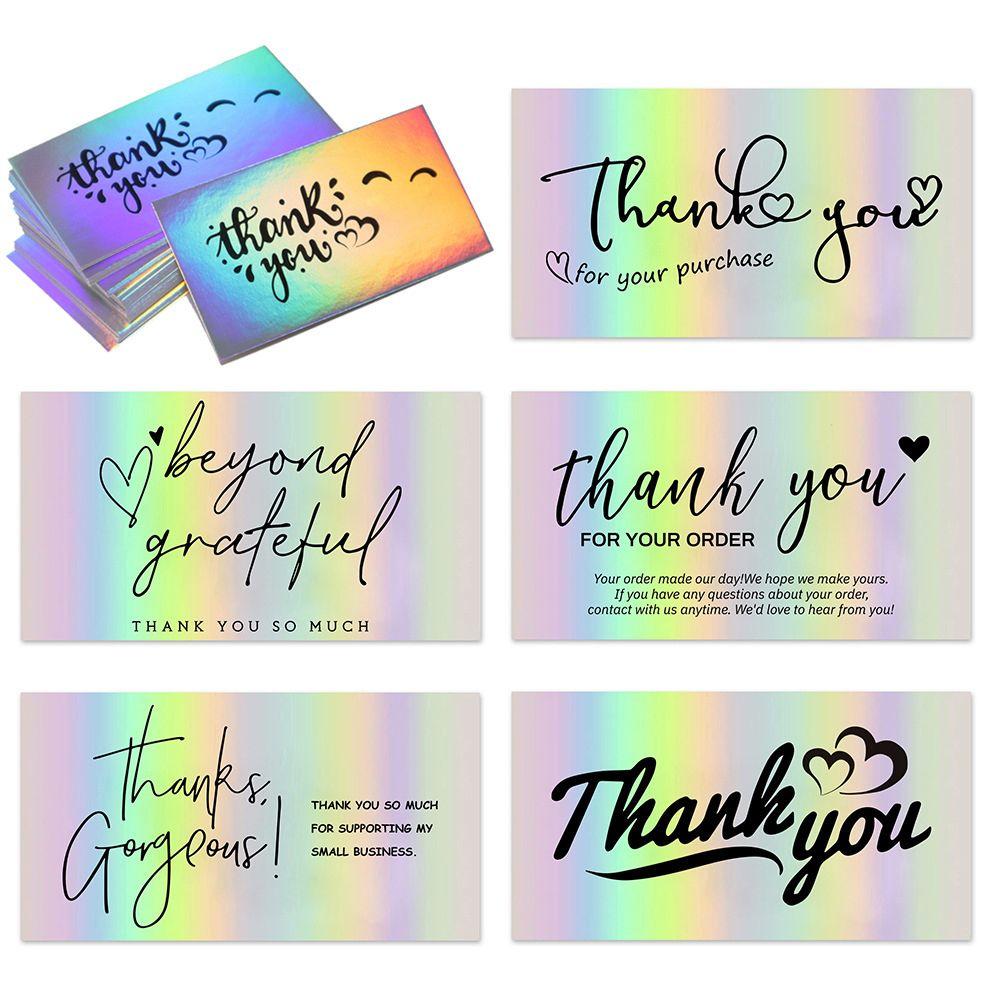 Greeting Postcard Appreciate Cards Thank You For Your Order Beyond Grateful Labels Thanks Gorgeous