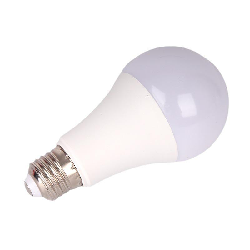 Энергосберегающая светодиодная алюминиевая лампа: С пластиковым покрытием, E27 и B22