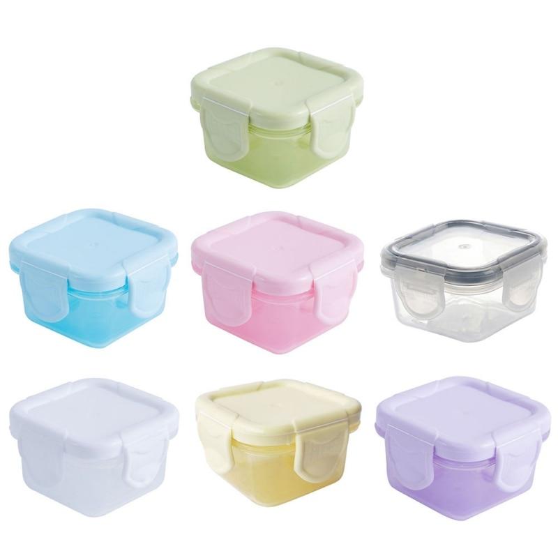Dispensing Crisper Box Food Grade Thickened Sealed Pet Food Box Bait Fish Drug Jewelry Storage Box Transparent Black Belt