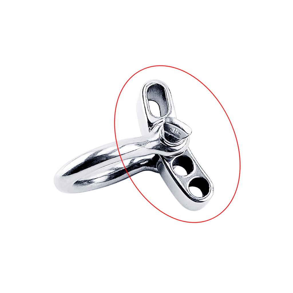 Якорная скоба U-образной формы из нержавеющей стали, регулируемая D-скоба с винтовым штифтом, пряжка для браслета из паракорда и зонтичной веревки для улицы