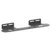 Soundbar Wall Mount  Under TV Soundbar Mounting Bracket Floating Storage Rack for Router Remote Control Steel Speaker Holder