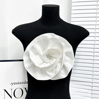 Броши-цветы ручной работы из ткани 3D для женщин, модные броши на лацкан в стиле тканевого искусства, корсаж для свадебной вечеринки, аксессуары для одежды, ювелирные изделия, новинка