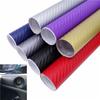 127cmX10cm Car Sticker 3D Carbon Fiber Vinyl Car Wrap Sheet Roll Film Car Sticker Motorcycle Car Styling Car Accessories