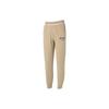 Letter Pattern Casual Mid Waist Knitted Sports Pants Men Pants Khaki 681265-83