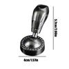 Car One Click Start Stop Button Decoration Engine Ignition Start Switches Alloy Joystick Decor Start Button Lever Car Interior