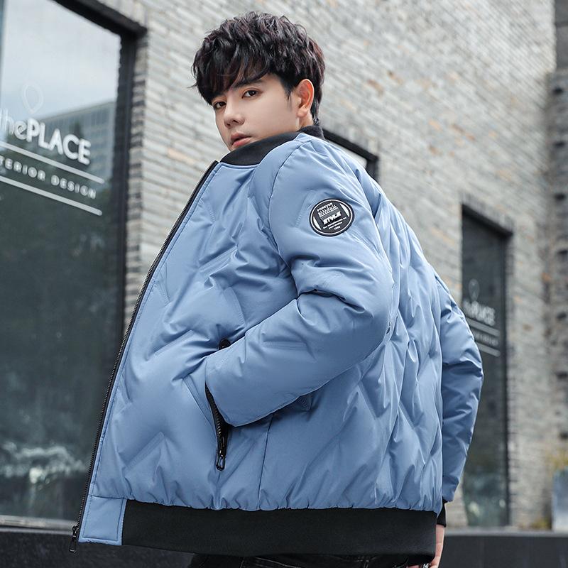 Men's Down Jacket New Year's Warm Thickened Winter Jacket Handsome Trendy Brand Short Student Winter Clothes