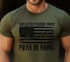 Charlie Kirk Turning Point USA American Flag Patriotic T Shirt