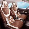 Кожаный чехол на автомобильное сиденье Wuling Bingo на все сезоны - Универсальная посадка, Дизайн с полным охватом