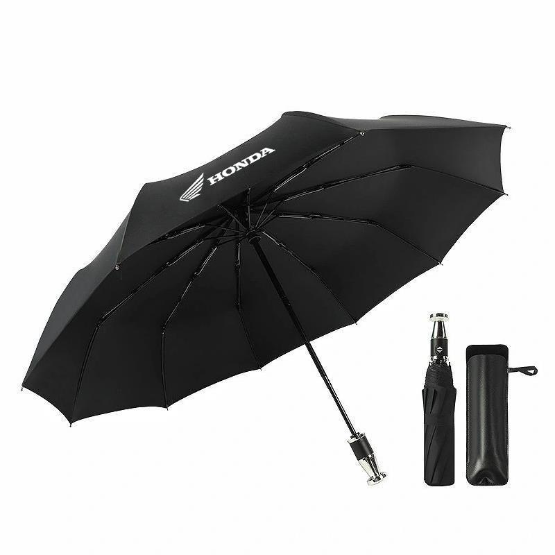 Car Automatic Folding Windproof Sunshade Umbrella Auto Accessories For Honda CB400 CB650FCBF CBR250RR CRF SH300 NC750 Motorcycle FL3
