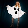 White Pumpkin Cloak Fright Clothes Ghost Cosplay Costume Halloween Cloak Cape  Stage Performance