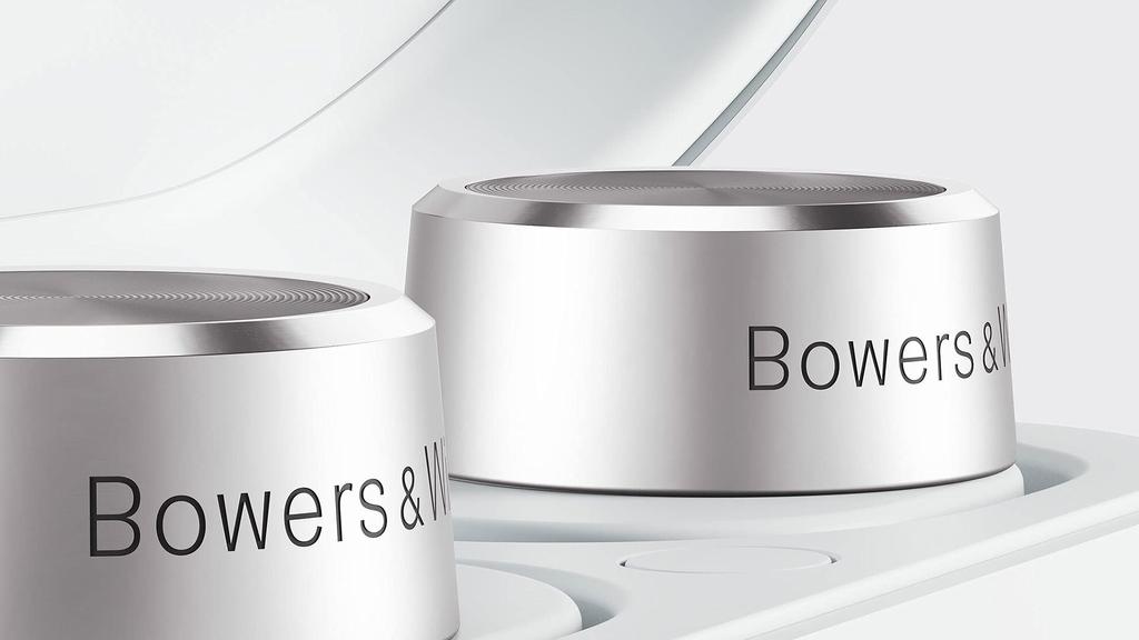 Полностью беспроводные наушники Bowers Wilkins True Sound, белые и внутриканальные PI5/W