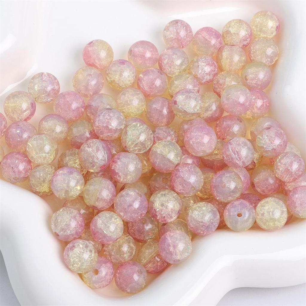 8/10 мм 20-30 шт./пакет Стеклянные бусины DIY Браслет Ожерелье Серьги Ювелирные изделия Аксессуары