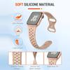 Силиконовый ремешок для Apple Watch, ремешок 49 мм, 44 мм, 45 мм, 42 мм, 41 мм, 42 мм, 38 мм, ремешок для часов, браслет Correa для iWatch 4 5 6 7 se 8 9 ultra