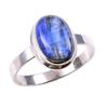 Natural Kyanite Gemstone Handmade 925 Solid Sterling Silver Gift Ring S.10 V0g52