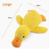 Cute pet Plush Toy Dog Calming Duck Stuffed Duck Toys Chew Toy Durable Squeaky for Puppy Pet Teeth Cleaning Chew Toy Pet Supplie