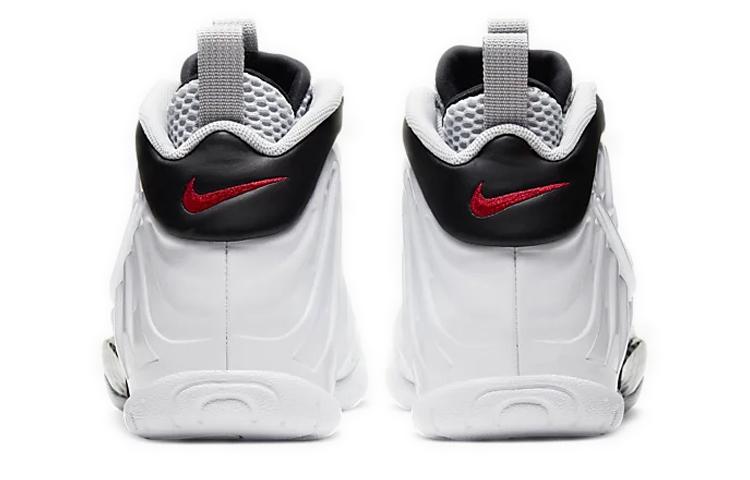 Nike Air Foamposite Pro Белый Черный Университетский Красный GS 644792-103