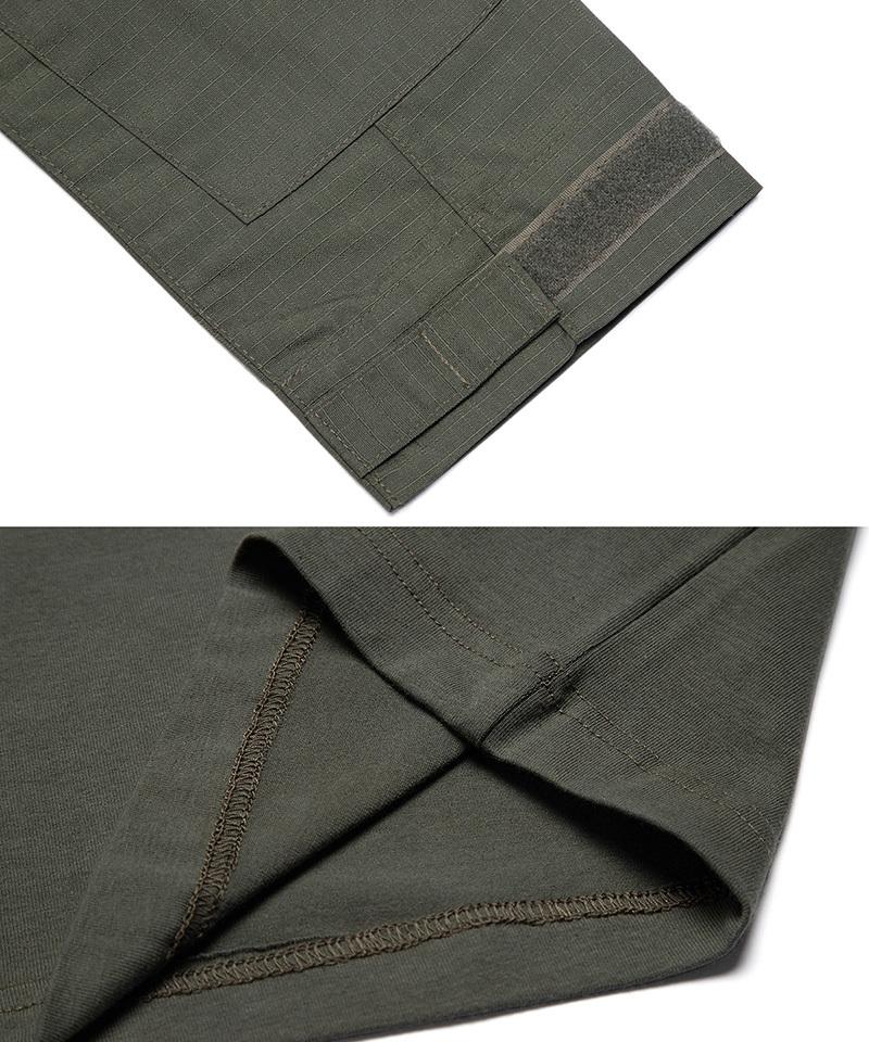 Мужская армейская тактическая футболка с длинным рукавом