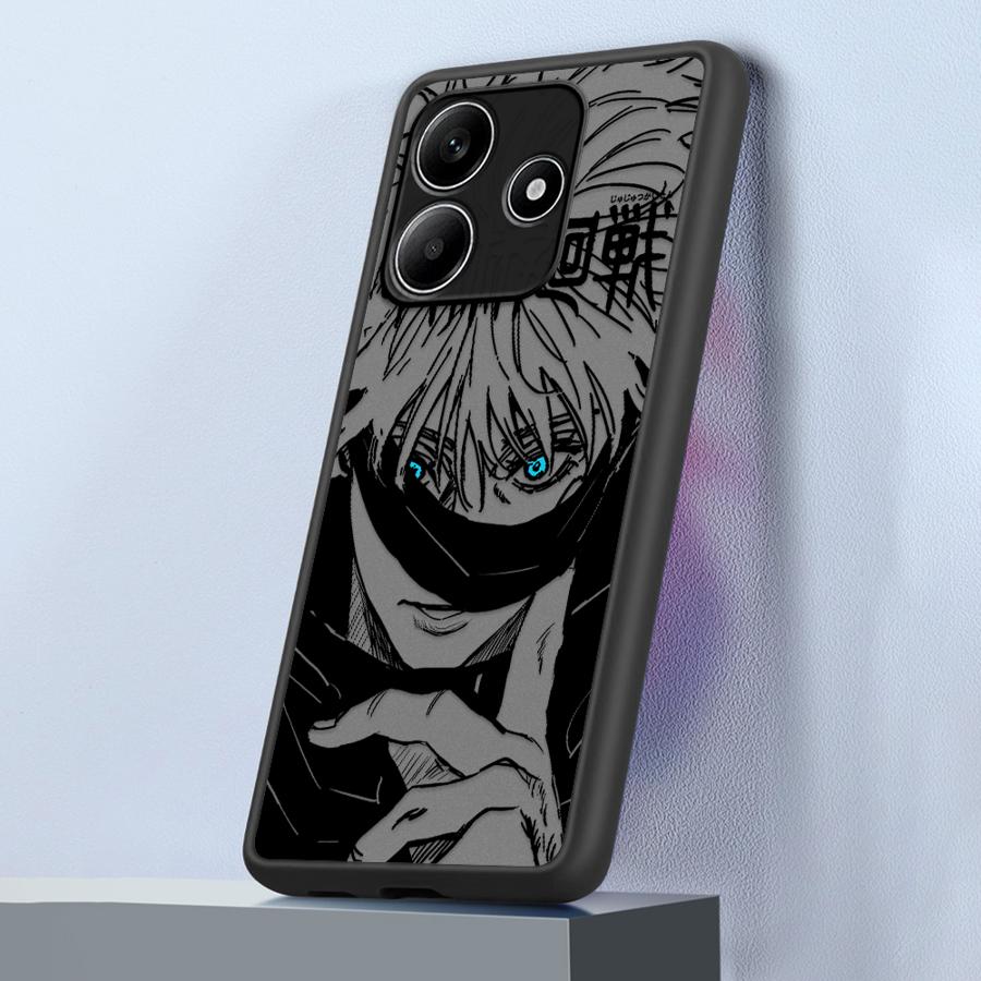 Японский Крутой Аниме Чехол Задняя Крышка Телефона для Xiaomi Redmi Note 14 A4 10 13C 12 9S 13 Pro Plus 14C 11