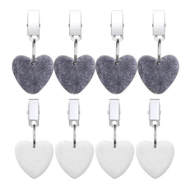 E56C 4pcs/set Tablecloth Weights with Clip Table Cloth Pendant Supplies