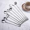 Bartender Coffee Long Handle Ice Cream Cocktail Stirring Tool Bar Spoon Teaspoon Mixing Stirrers