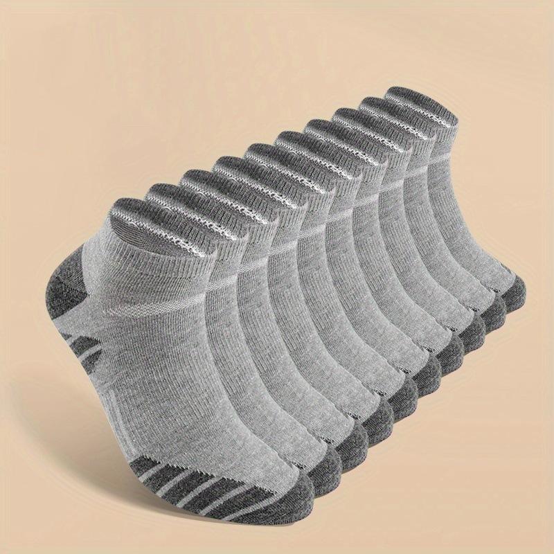 10 или 20 пар мужских носков с низкой посадкой, устойчивых к запахам, впитывающих пот, удобных и дышащих для повседневной носки и ношения на открытом воздухе
